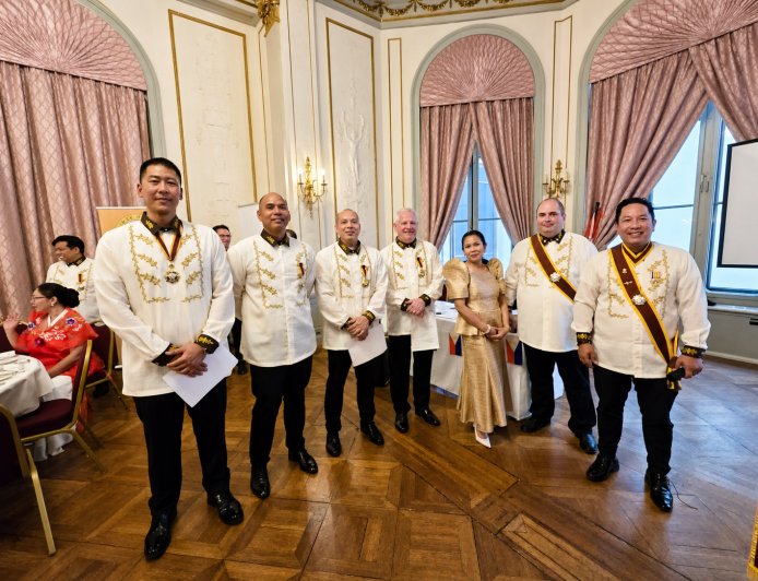Knights of Rizal Switzerland Stages Prestigious Investiture, Elevation & Awards Ceremony in Lucerne