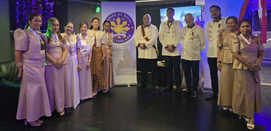 Triple Celebration in Switzerland Honors Dr. José Rizal, and New Members of Ladies of Rizal Switzerland